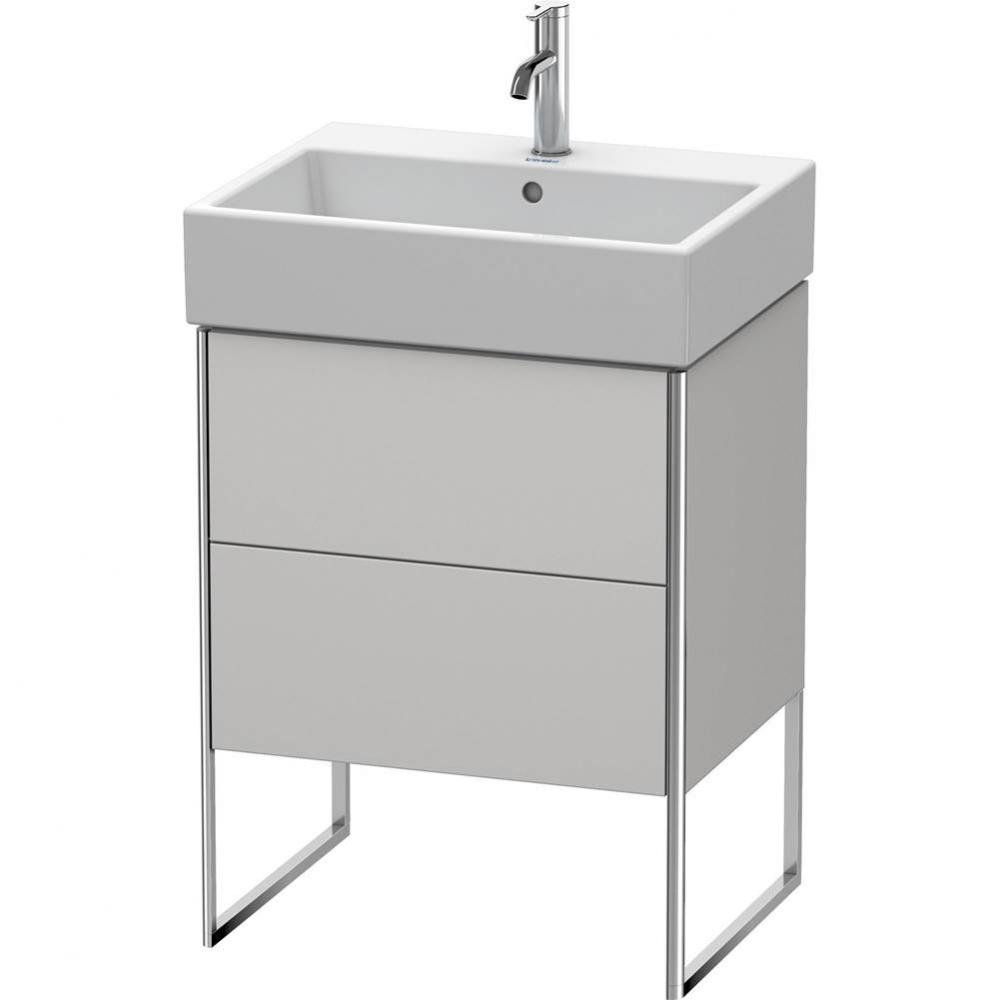 Duravit XSquare Two Drawer Floorstanding Vanity Unit Nordic White