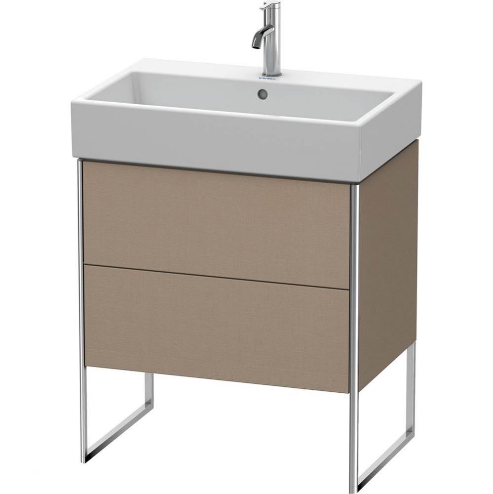 Duravit XSquare Two Drawer Floorstanding Vanity Unit Linen