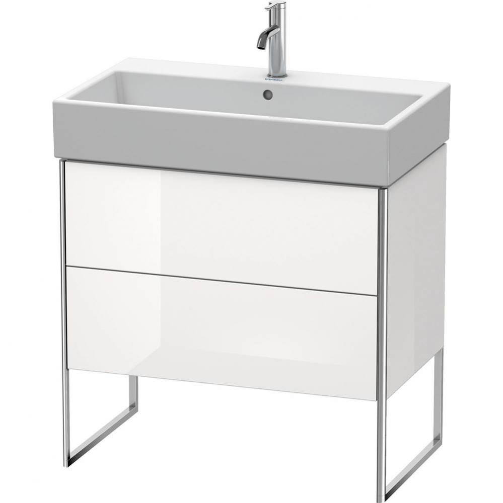 Duravit XSquare Two Drawer Floorstanding Vanity Unit White