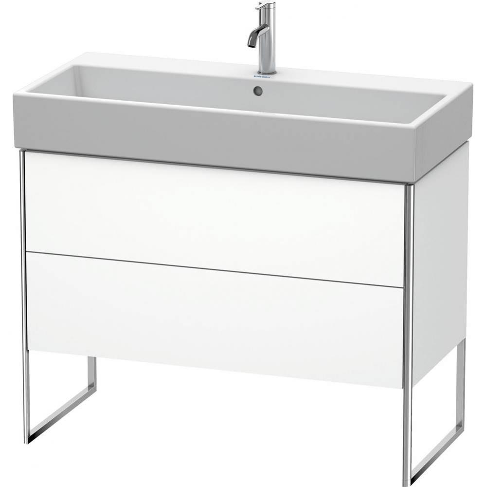 Duravit XSquare Two Drawer Floorstanding Vanity Unit White