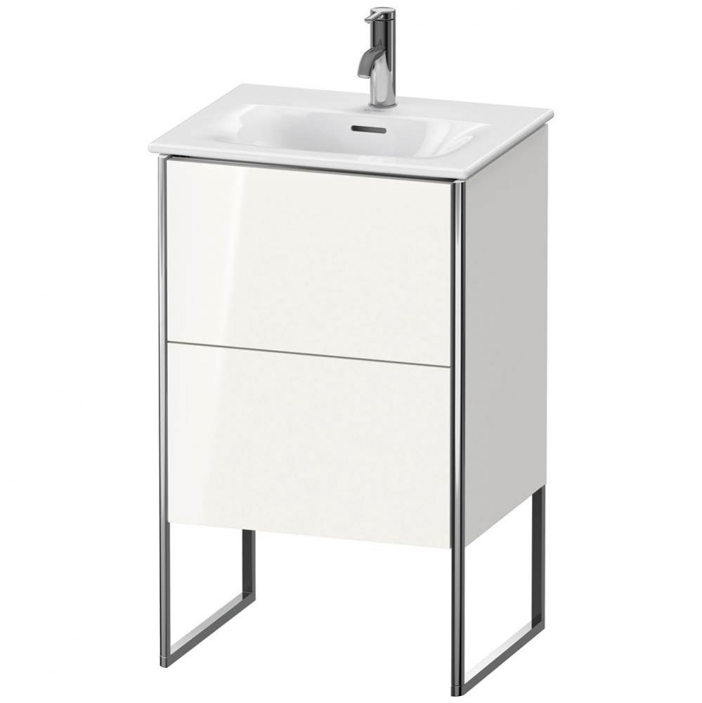 Duravit XSquare Two Drawer Floorstanding Vanity Unit White