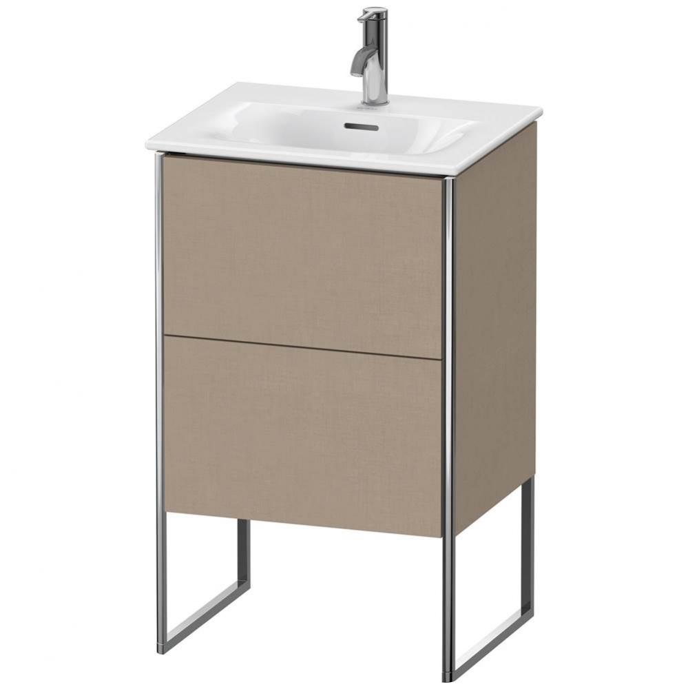 Duravit XSquare Two Drawer Floorstanding Vanity Unit Linen