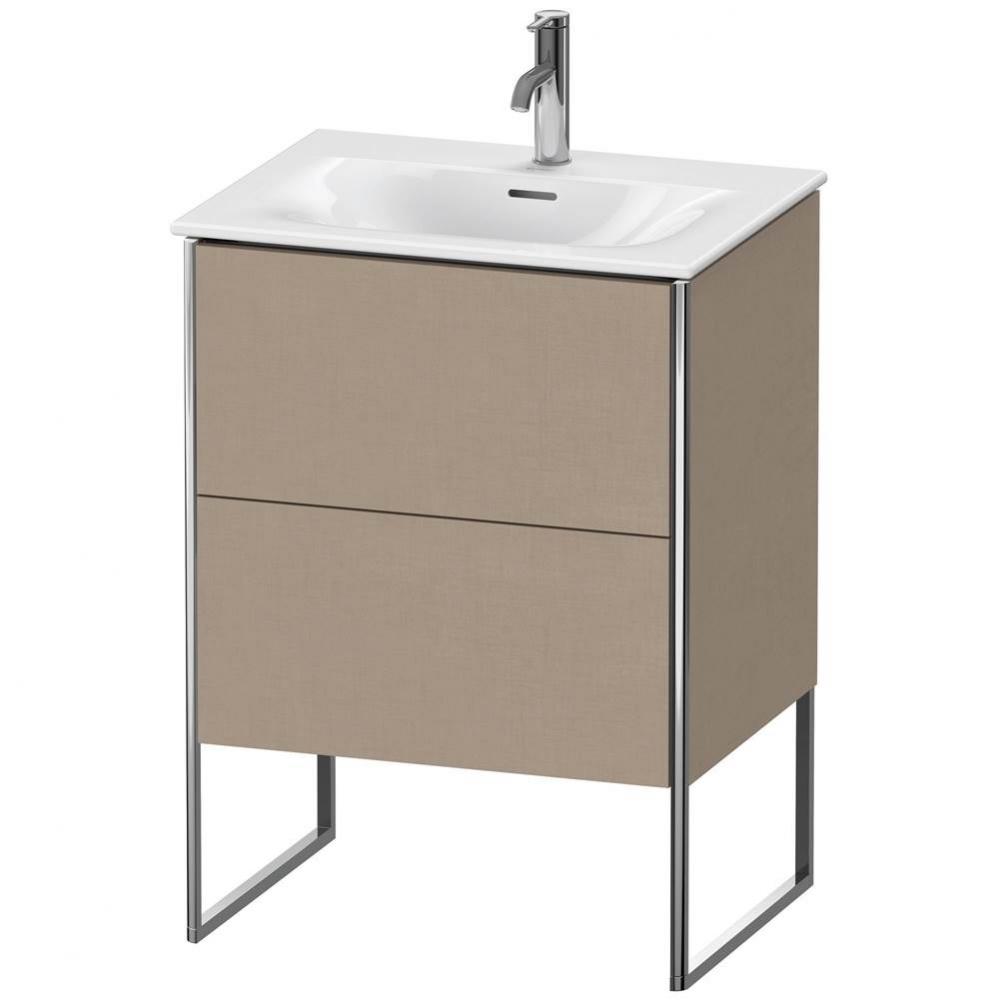 Duravit XSquare Two Drawer Floorstanding Vanity Unit Linen