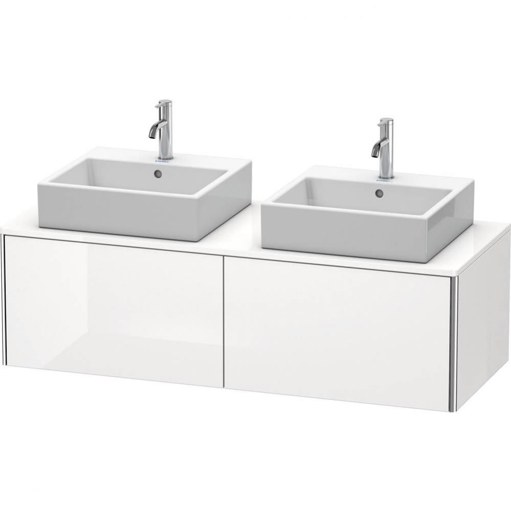 Duravit XSquare Two Drawer Vanity Unit For Console White