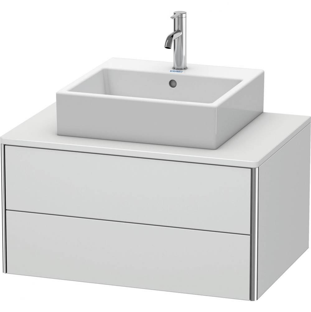 Duravit XSquare Two Drawer Vanity Unit For Console White