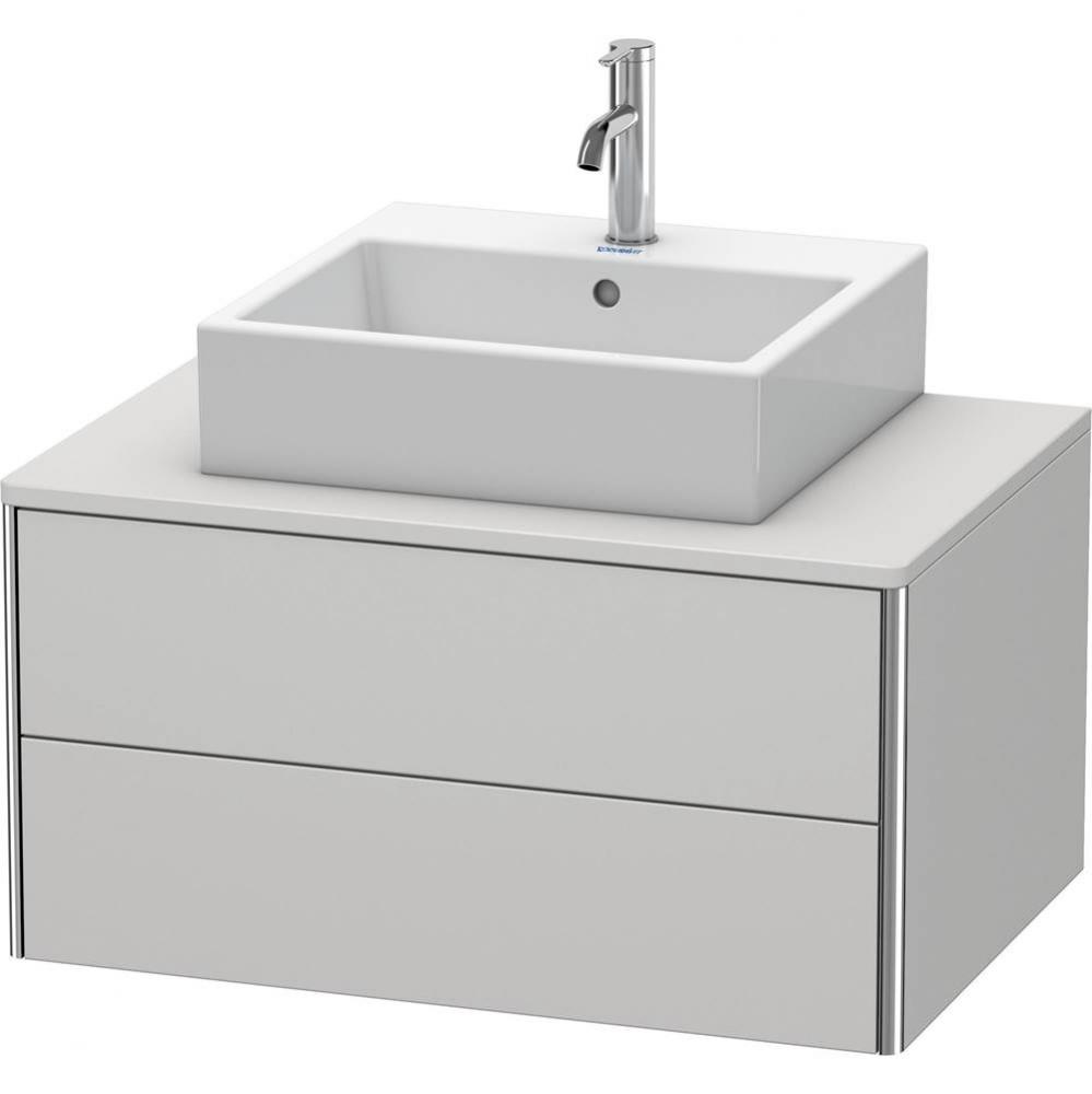 Duravit XSquare Two Drawer Vanity Unit For Console Nordic White