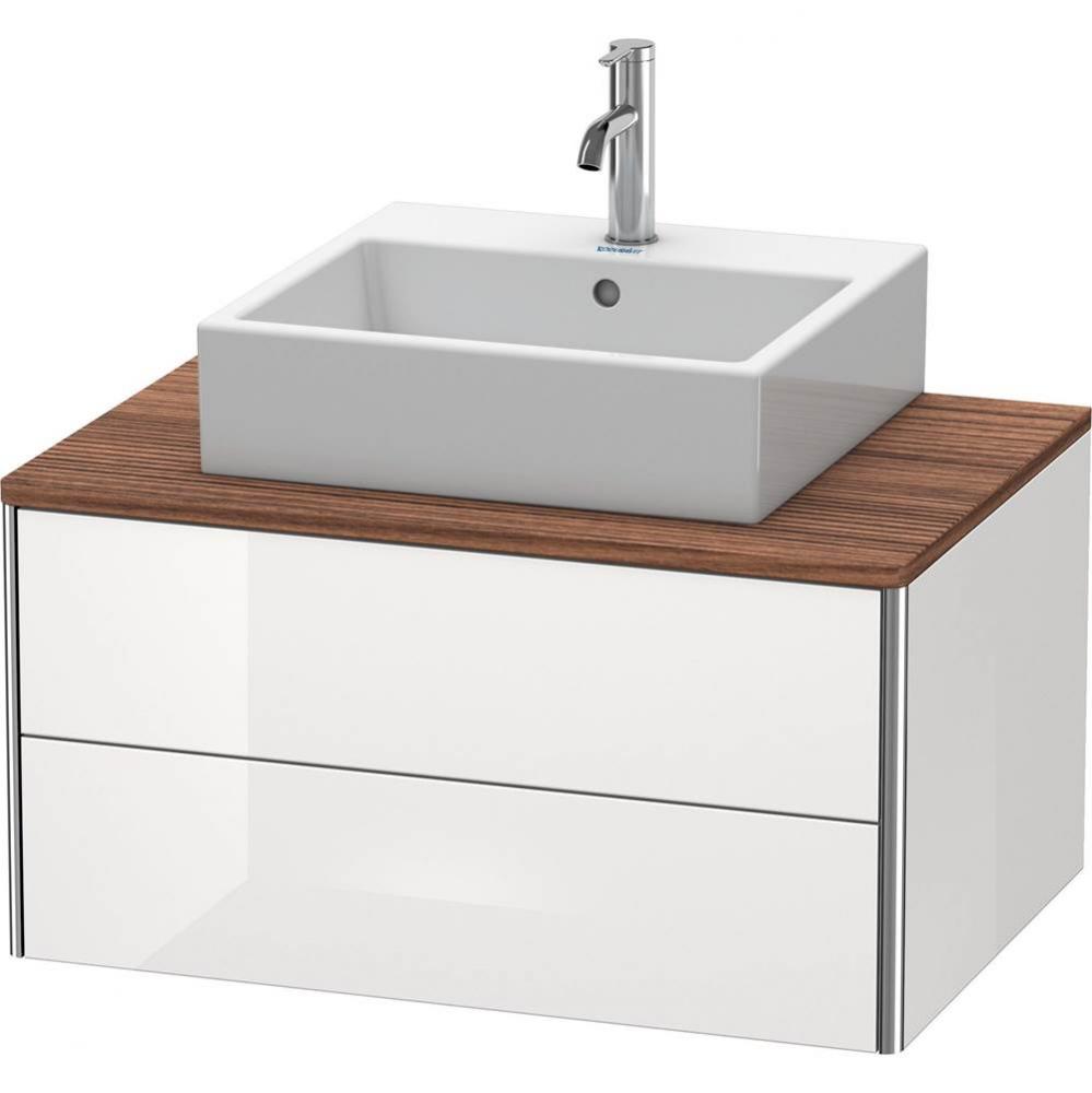 Duravit XSquare Two Drawer Vanity Unit For Console White