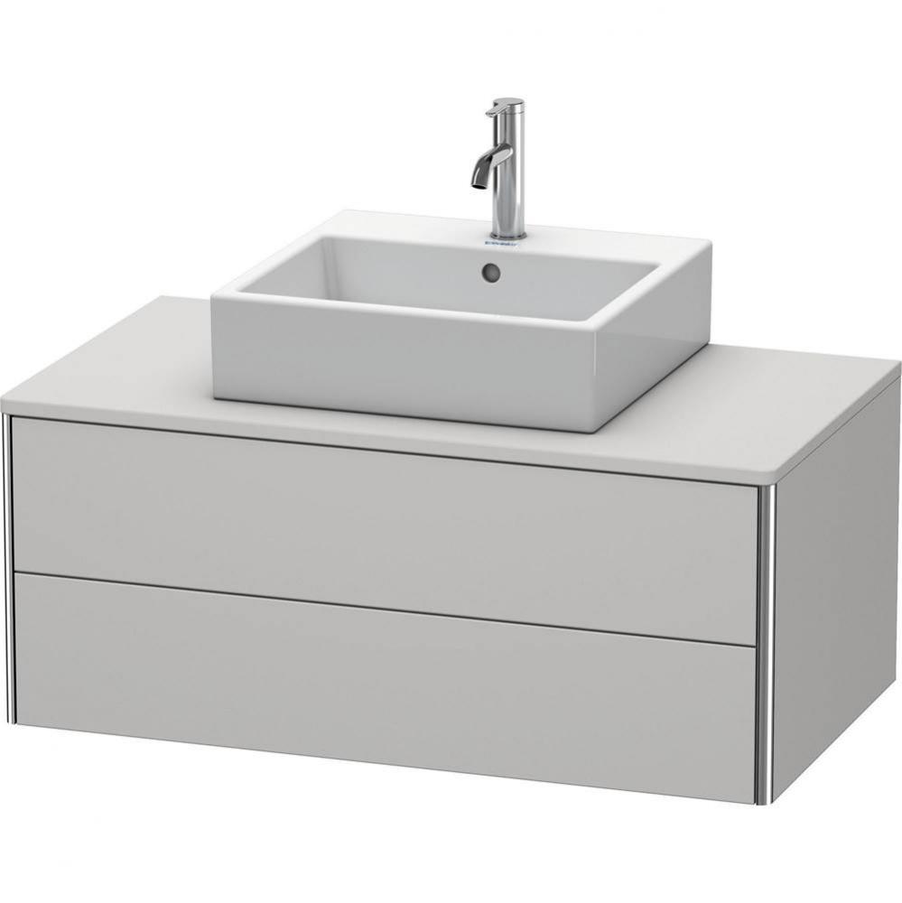 Duravit XSquare Two Drawer Vanity Unit For Console Nordic White