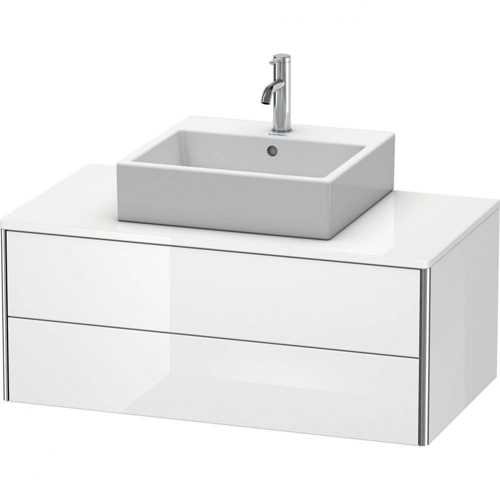 Duravit XSquare Two Drawer Vanity Unit For Console White