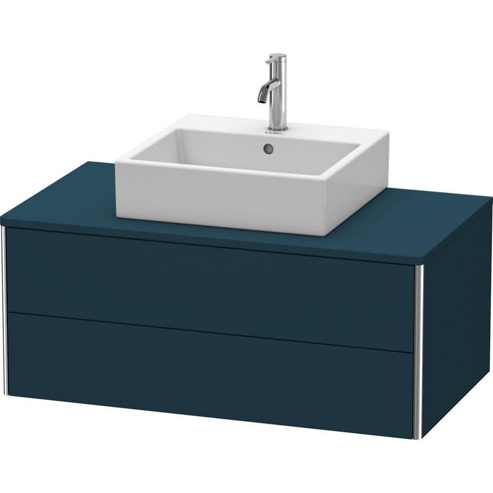 Duravit XSquare Two Drawer Vanity Unit For Console Midnight Blue