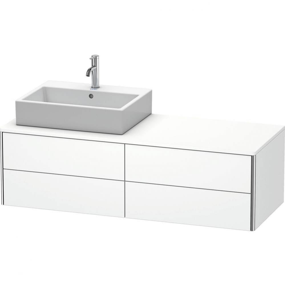 Duravit XSquare Four Drawer Vanity Unit For Console White