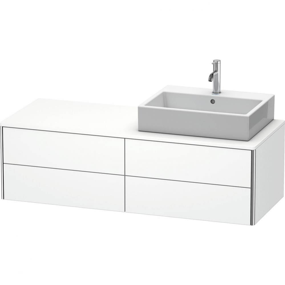 Duravit XSquare Four Drawer Vanity Unit For Console White