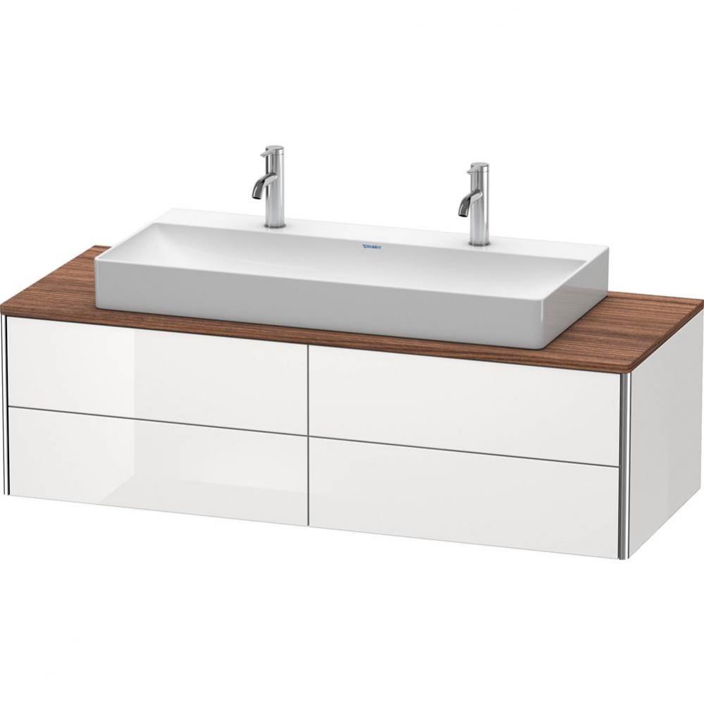 Duravit XSquare Four Drawer Vanity Unit For Console White
