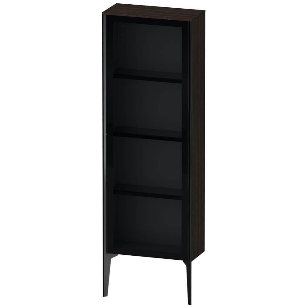 XViu Semi-Tall Cabinet Walnut Brushed