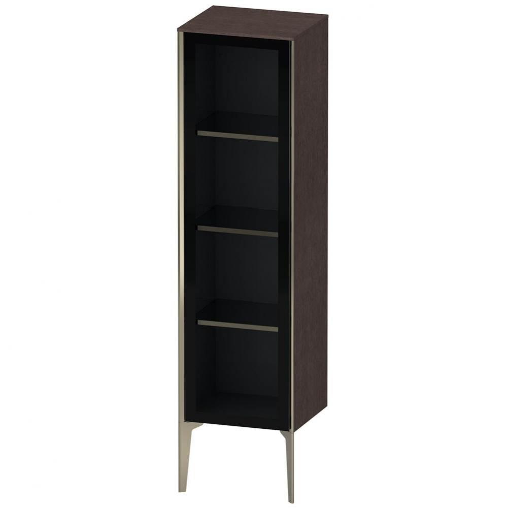 Duravit XViu Semi-Tall Cabinet Dark Brushed Oak