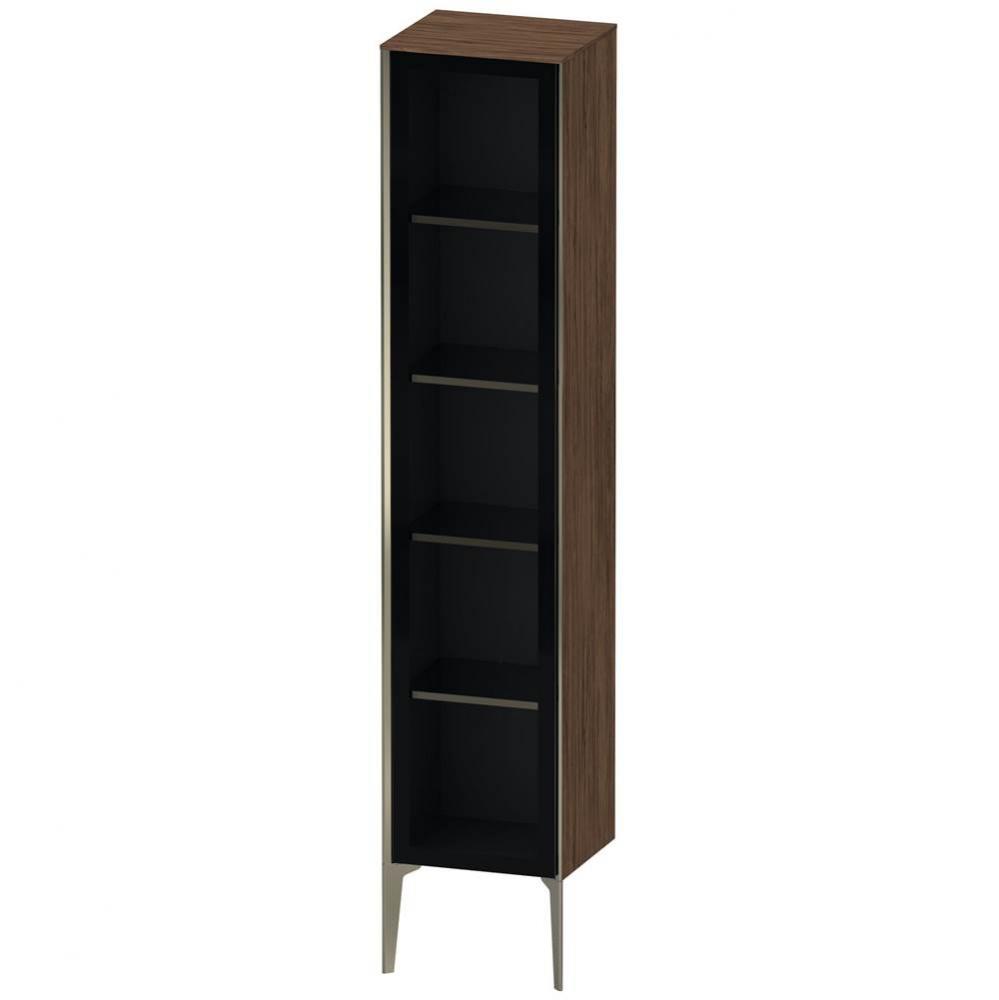 Duravit XViu Tall Cabinet Walnut Dark