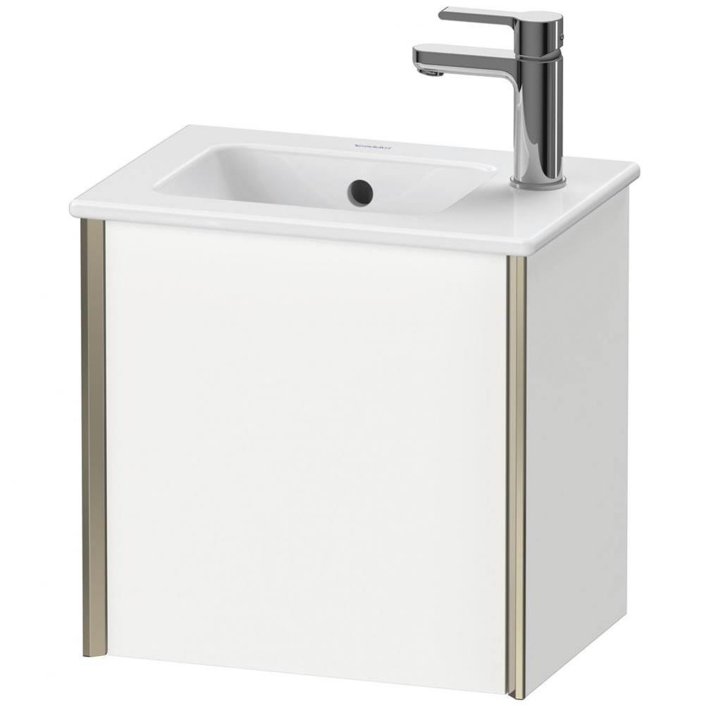 Duravit XViu One Door Wall-Mount Vanity Unit White