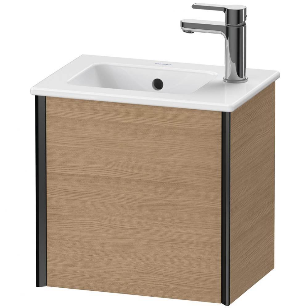 Duravit XViu One Door Wall-Mount Vanity Unit European Oak