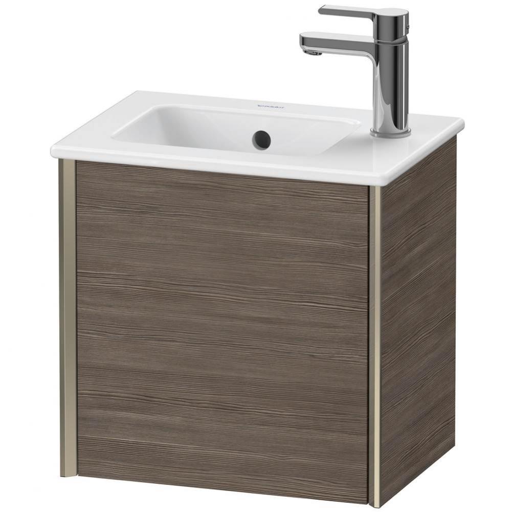 Duravit XViu One Door Wall-Mount Vanity Unit Pine Terra