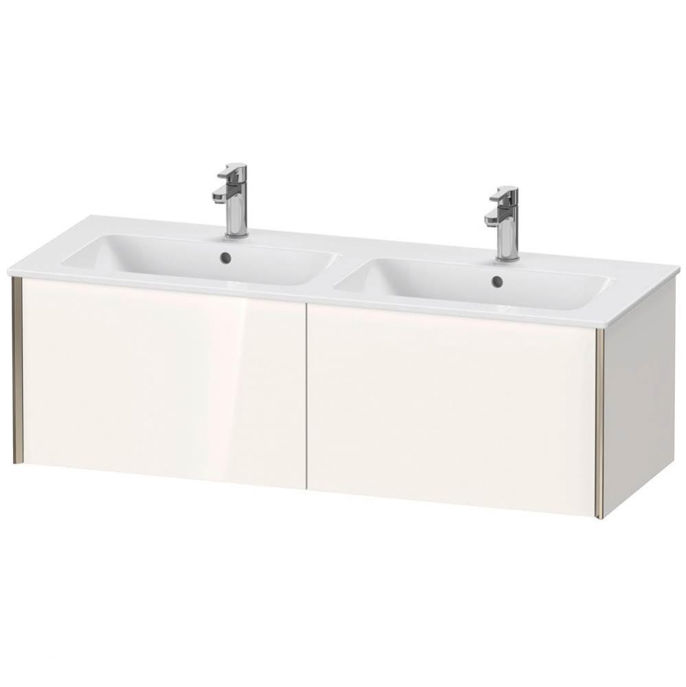 XViu Two Drawer Wall-Mount Vanity Unit White