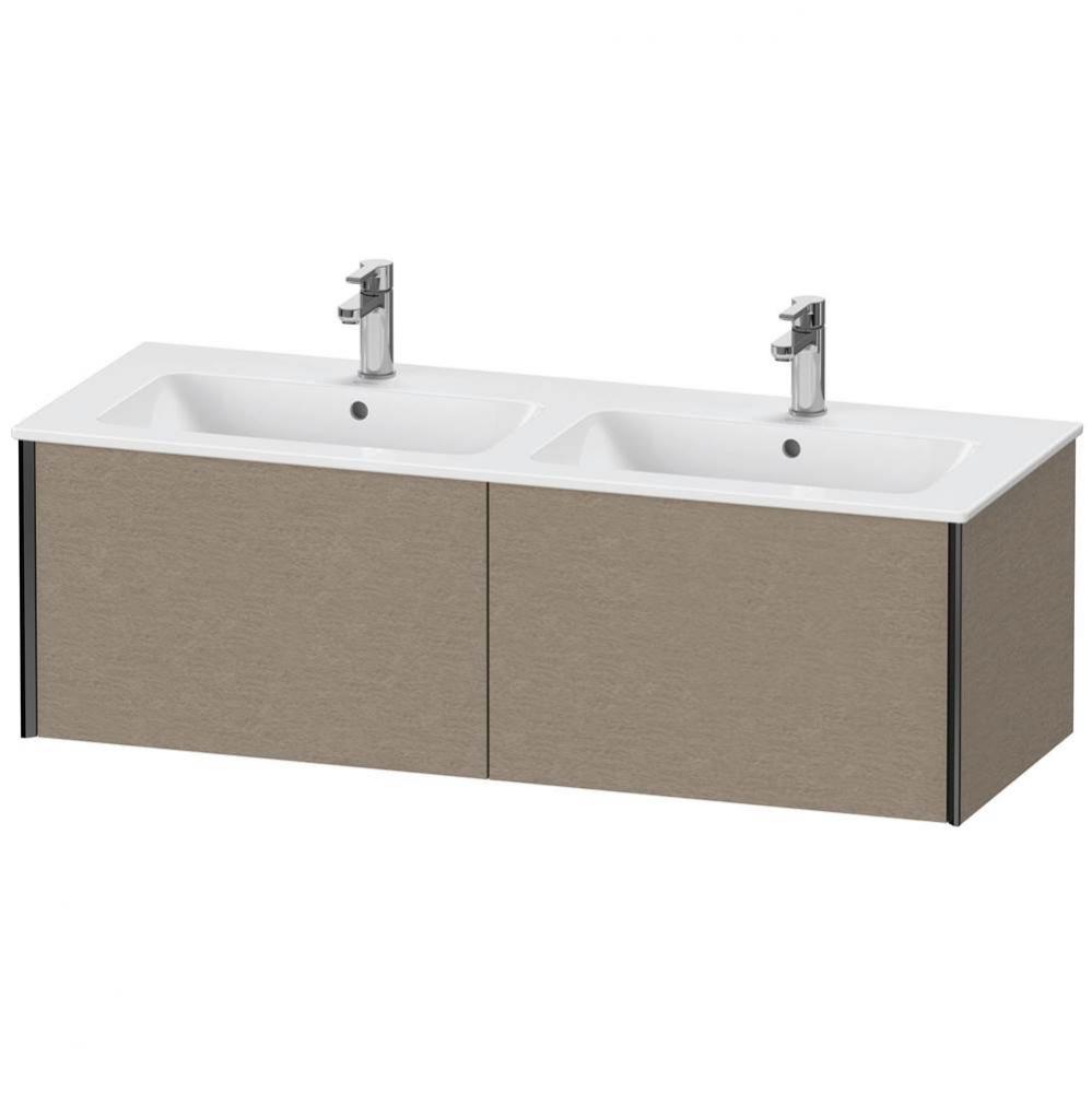 Duravit XViu Two Drawer Wall-Mount Vanity Unit Cashmere Oak