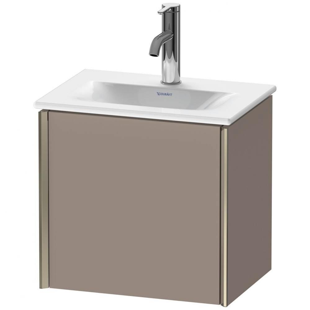 Duravit XViu One Door Wall-Mount Vanity Unit Basalt