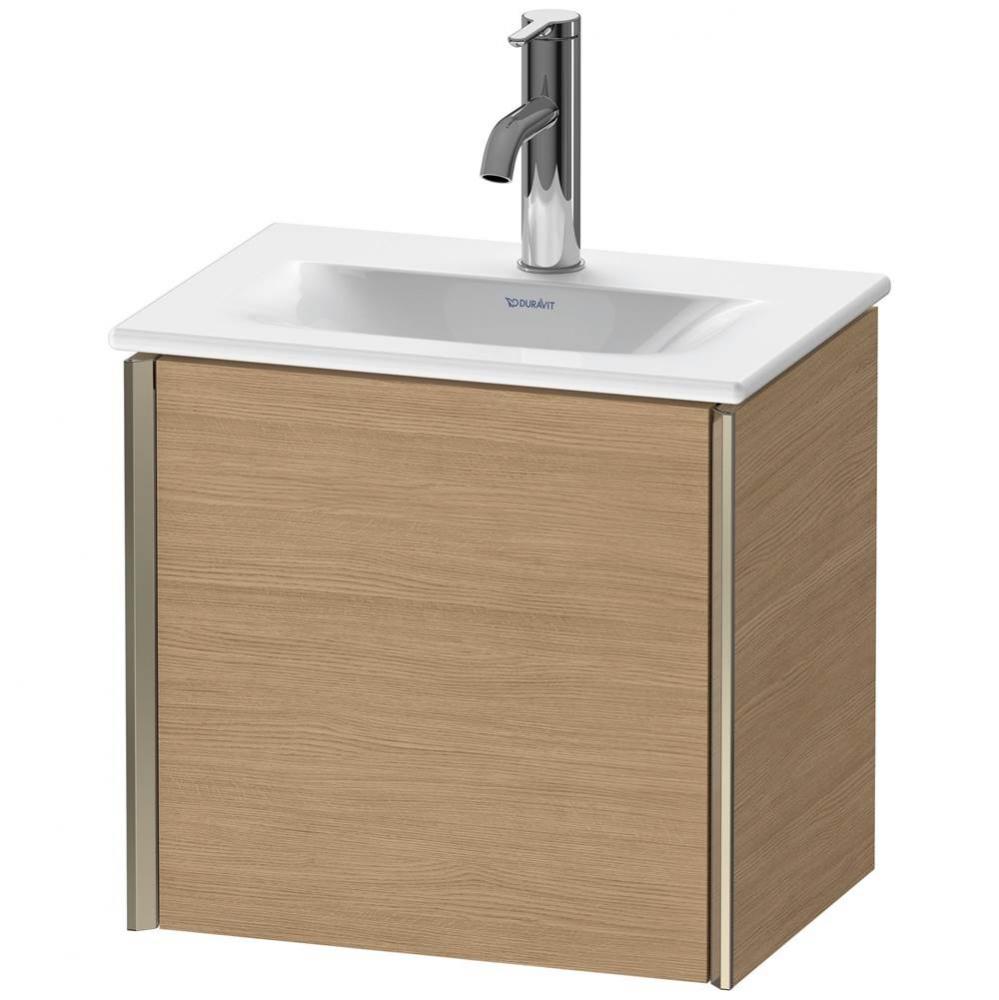 Duravit XViu One Door Wall-Mount Vanity Unit European Oak