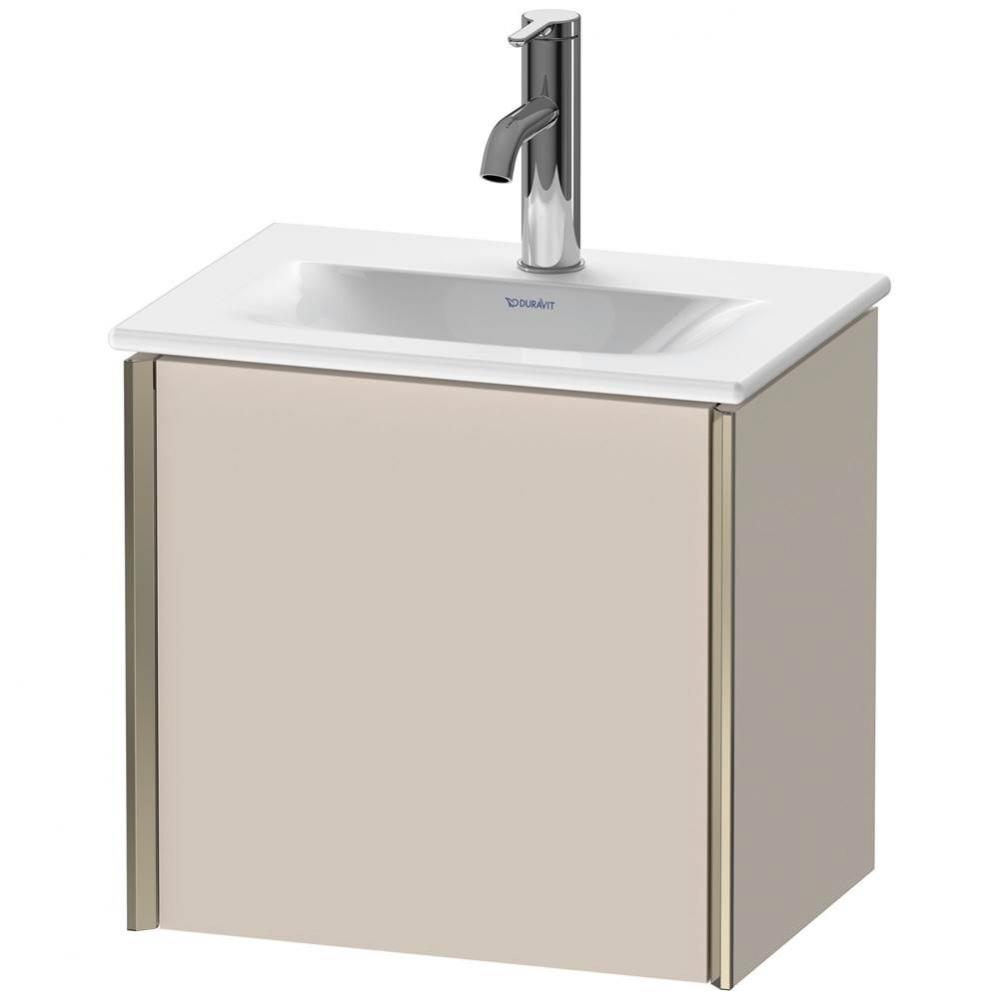 Duravit XViu One Door Wall-Mount Vanity Unit Taupe