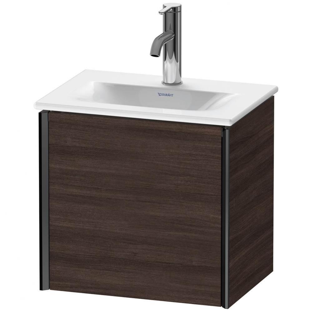 Duravit XViu One Door Wall-Mount Vanity Unit Chestnut Dark