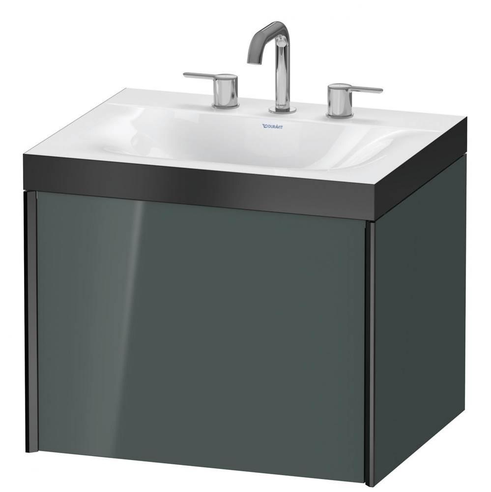 Duravit XViu C-Bonded Wall-Mounted Vanity  Dolomiti Gray High Gloss