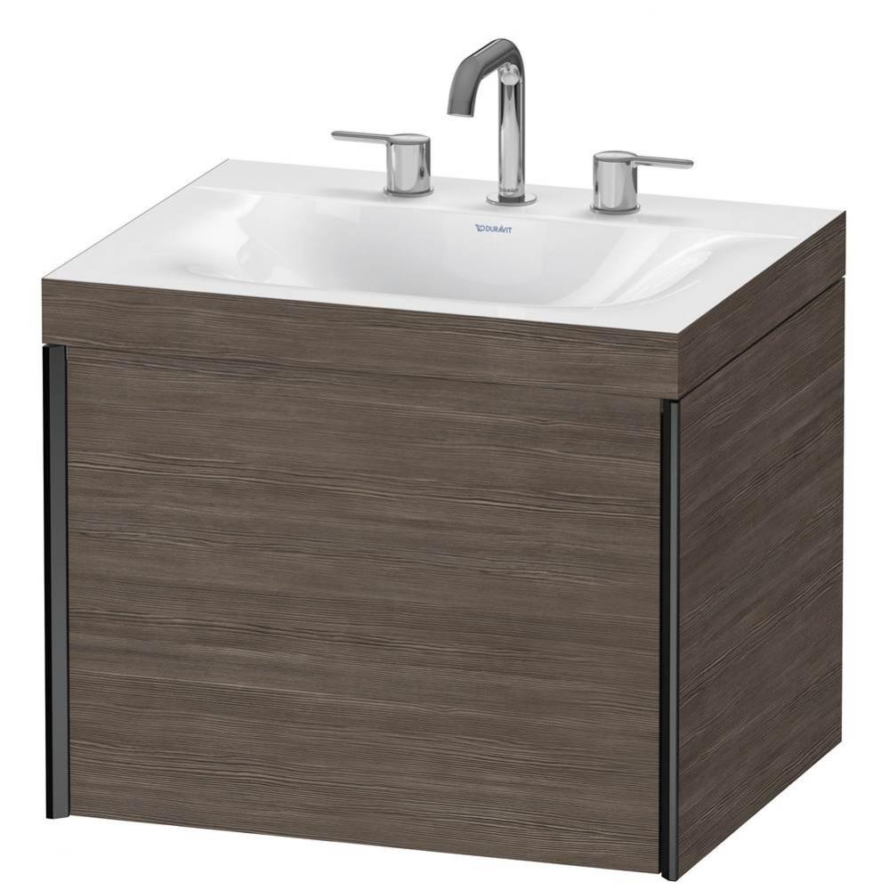 Duravit XViu C-Bonded Wall-Mounted Vanity  Pine Terra