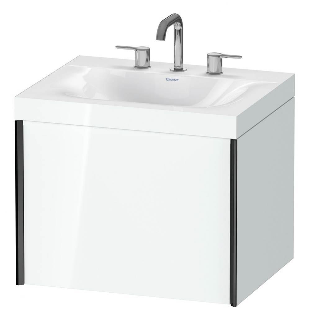 Duravit XViu C-Bonded Wall-Mounted Vanity  White High Gloss