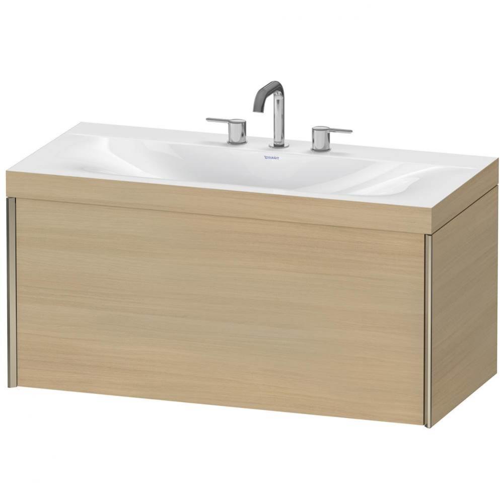 Duravit XViu C-Bonded Wall-Mounted Vanity  Mediterranean Oak