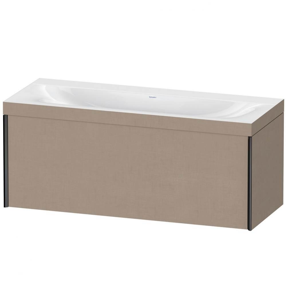 XViu One Drawer C-Bonded Wall-Mount Vanity Kit Linen