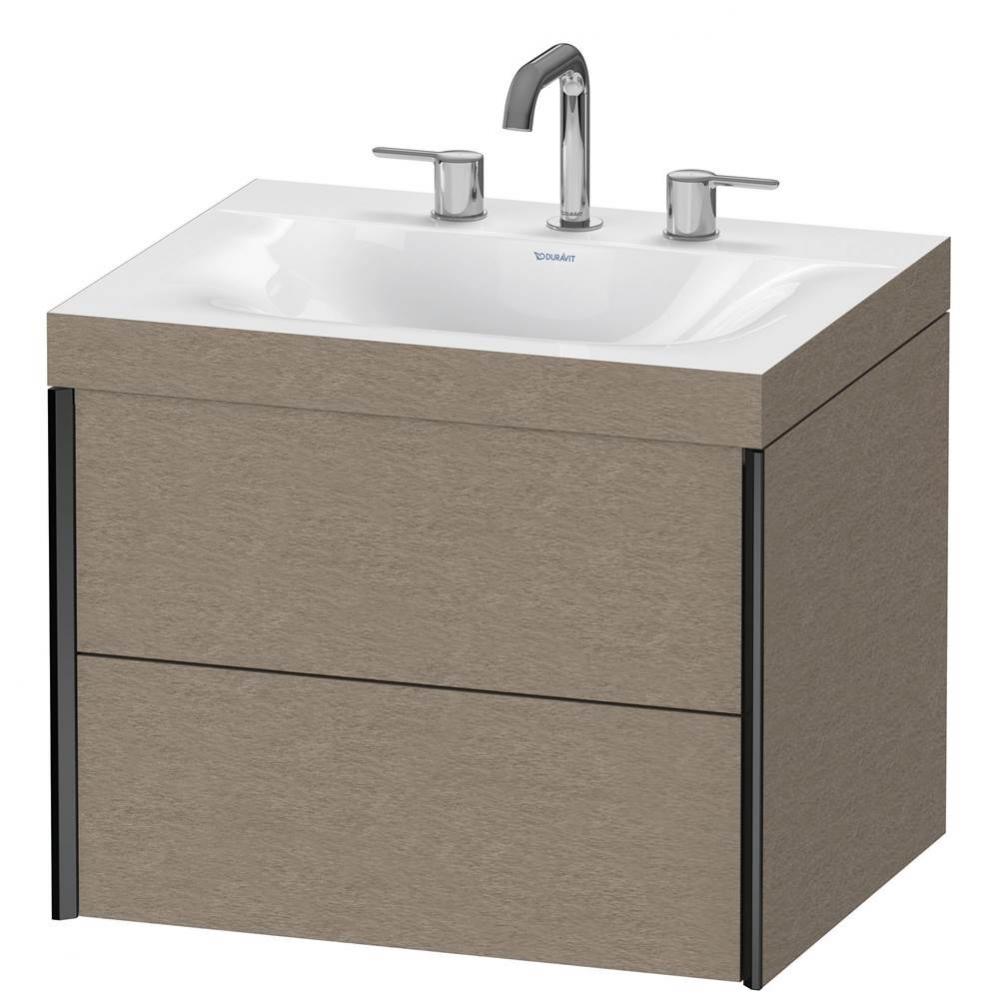 Duravit XViu C-Bonded Wall-Mounted Vanity  Oak Cashmere