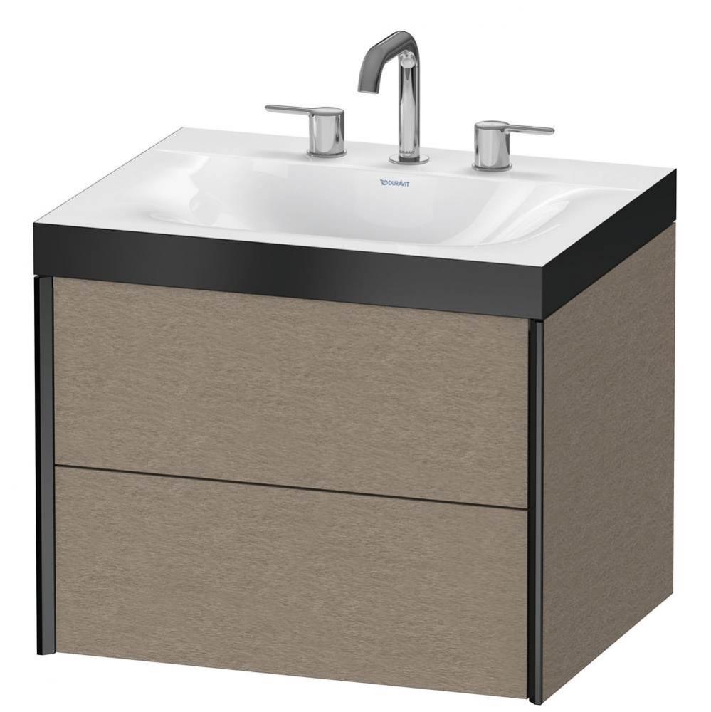 Duravit XViu C-Bonded Wall-Mounted Vanity  Oak Cashmere