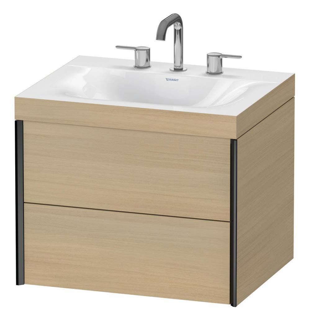 Duravit XViu C-Bonded Wall-Mounted Vanity  Mediterranean Oak