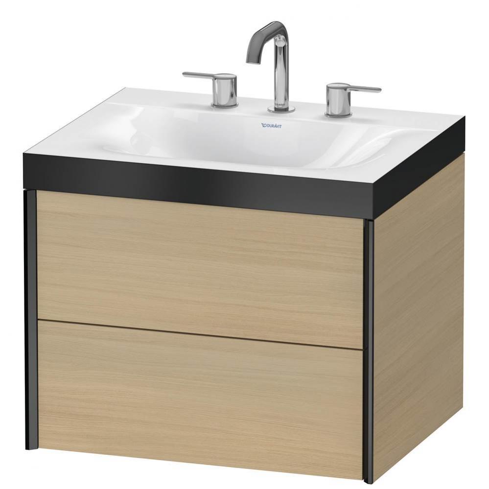 Duravit XViu C-Bonded Wall-Mounted Vanity  Mediterranean Oak