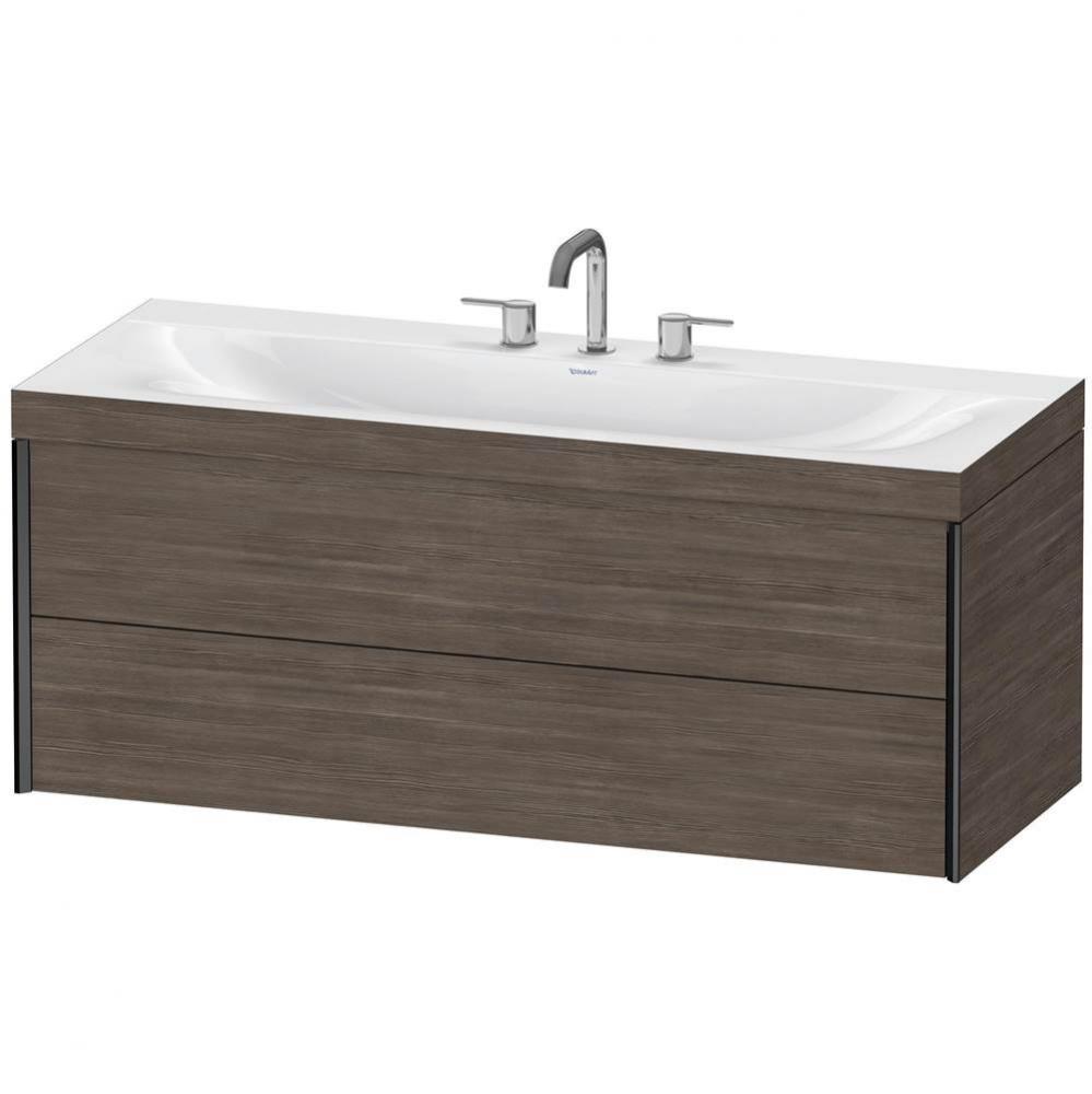 Duravit XViu C-Bonded Wall-Mounted Vanity  Pine Terra