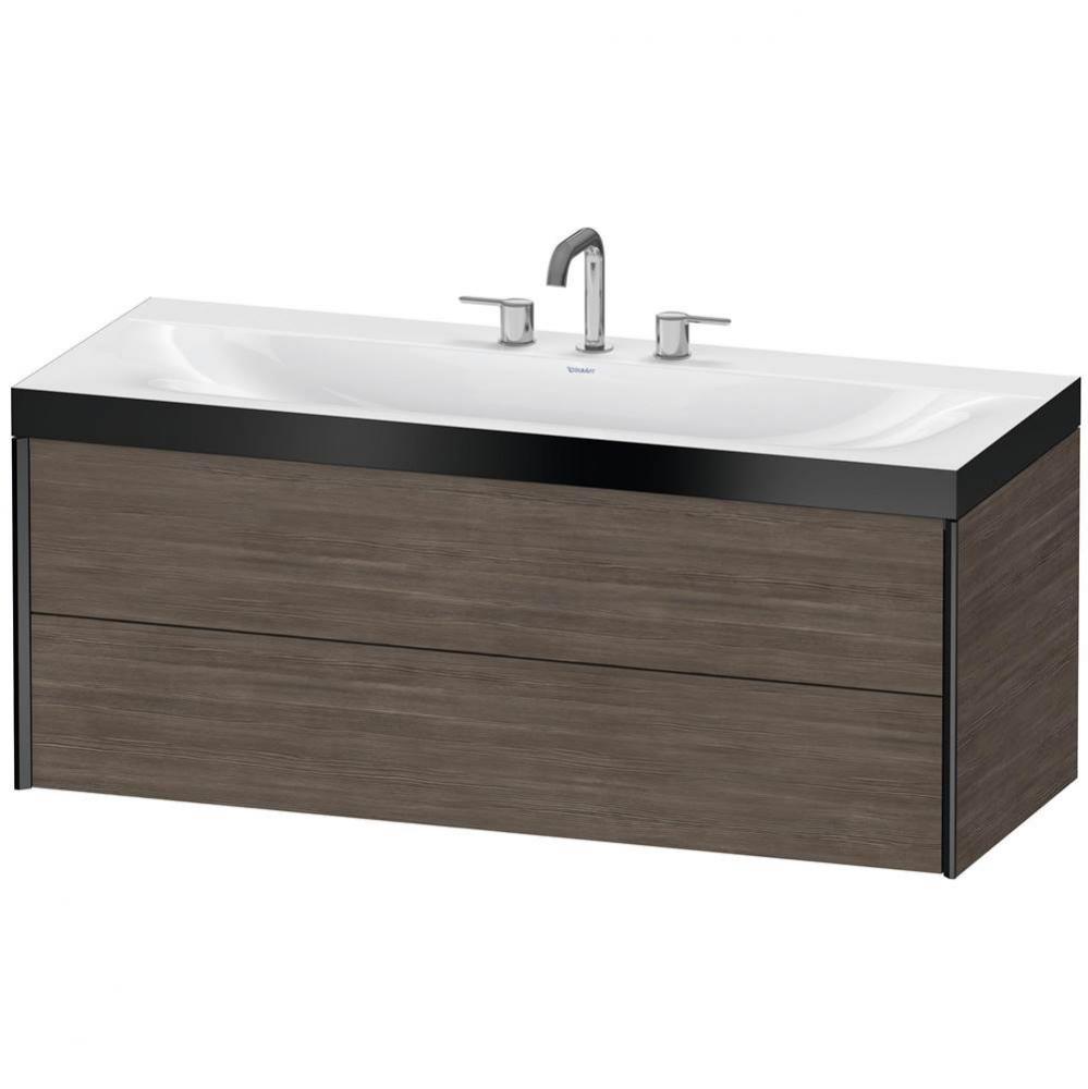 Duravit XViu C-Bonded Wall-Mounted Vanity  Pine Terra