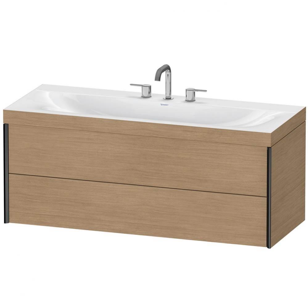 Duravit XViu C-Bonded Wall-Mounted Vanity  European Oak