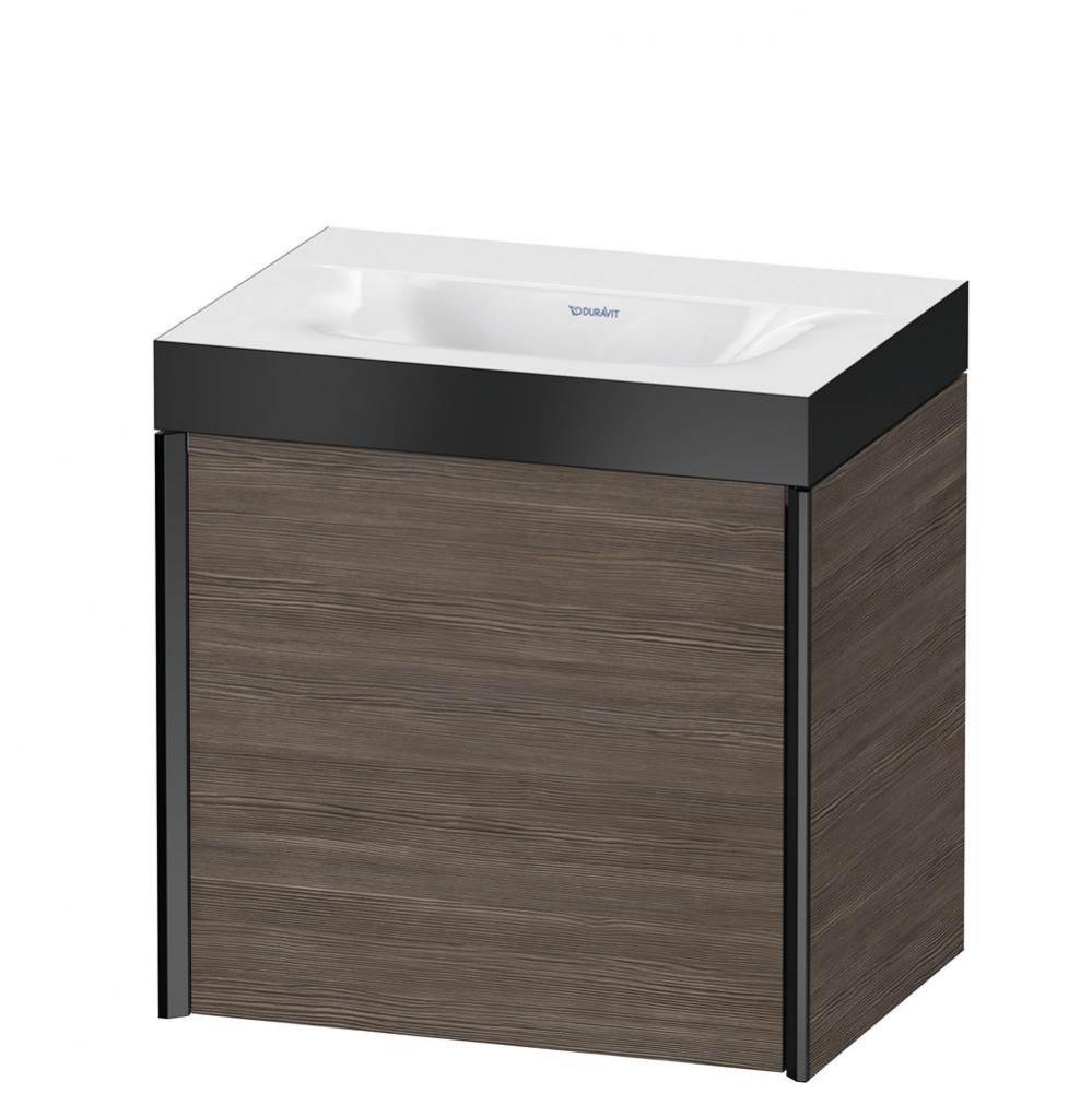 Duravit XViu One Door C-Bonded Wall-Mount Vanity Kit Pine Terra