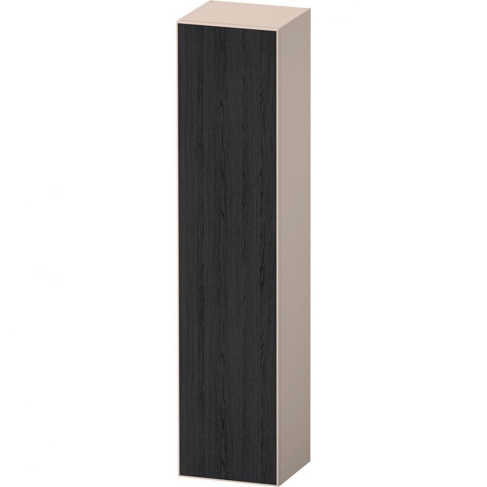 Duravit Zencha 15 3/4'' x 69 1/4'' Wall Mount Linen Cabinet in Black Oak