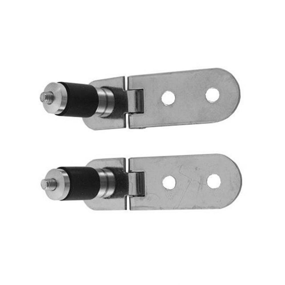 Hinges (Pair) for Urinal Vero 006151, Stainless Steel