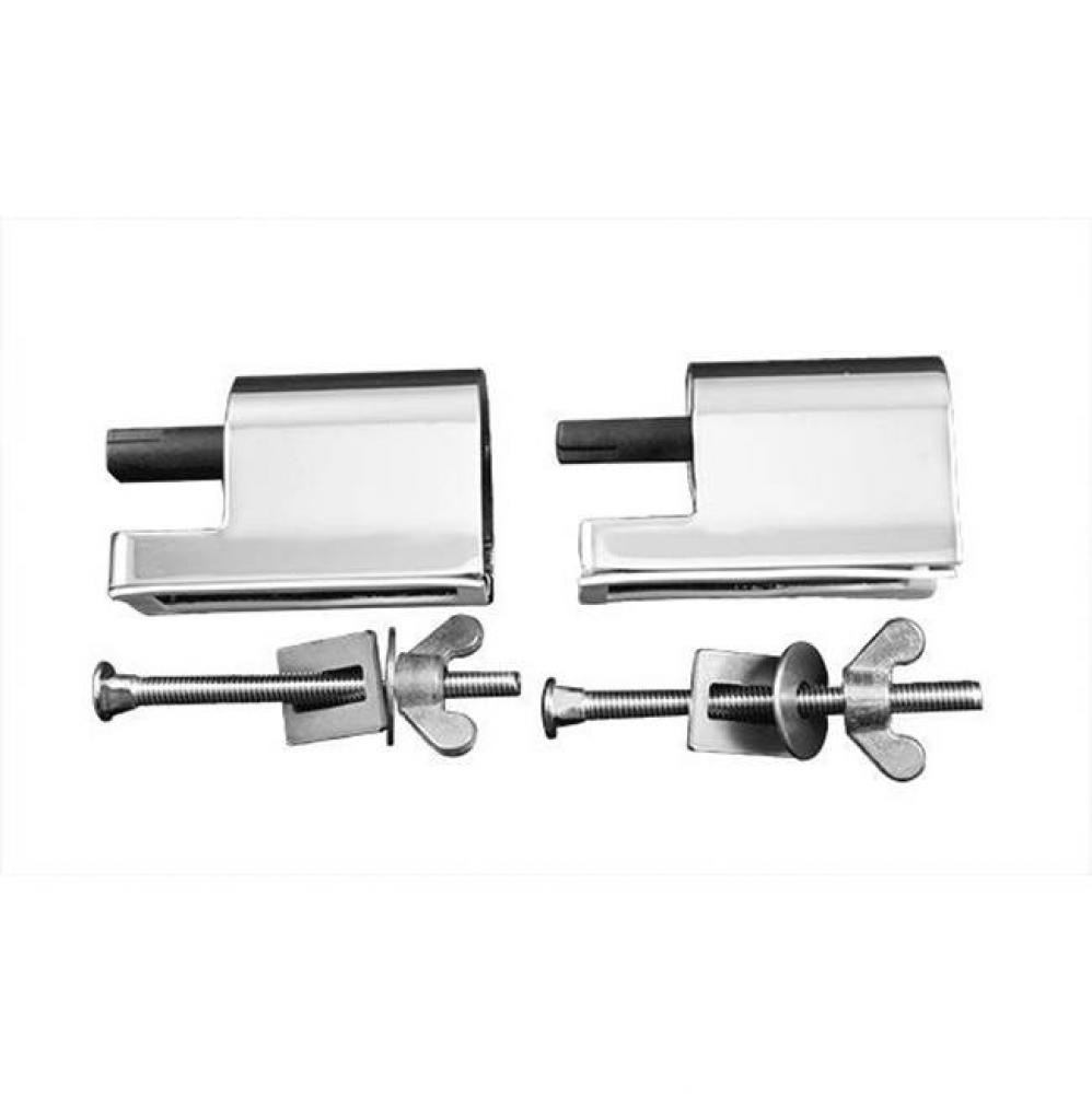 Hinge Set for Seat and Cover with Soft Closure, Stainless Steel