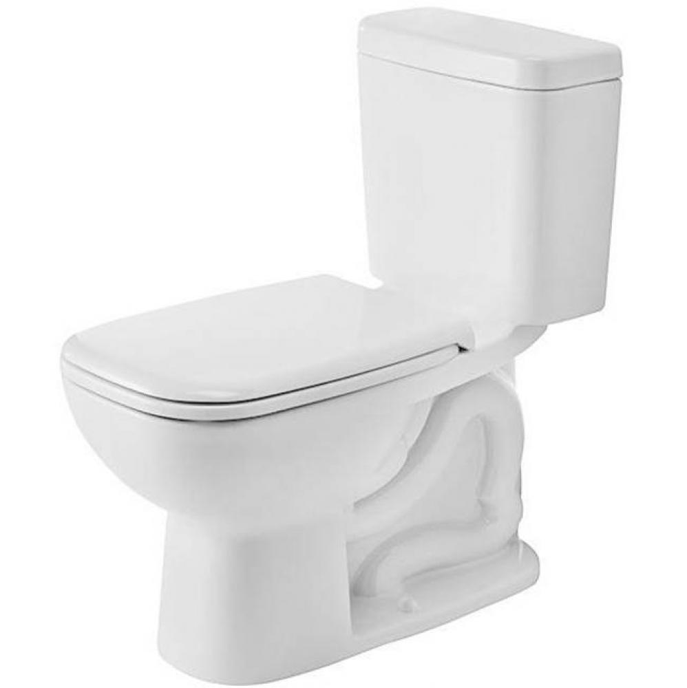 D-Code Two-Piece Toilet Kit White
