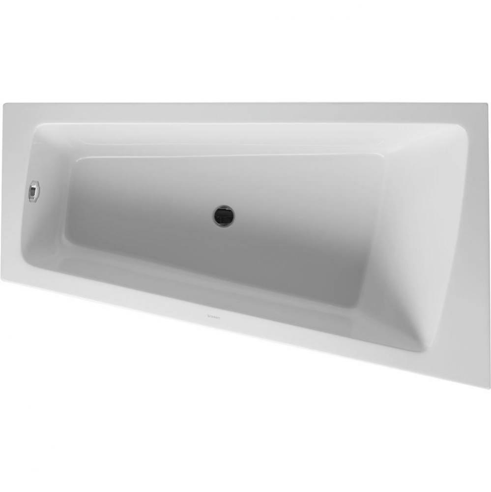 Paiova Corner Right Bathtub White