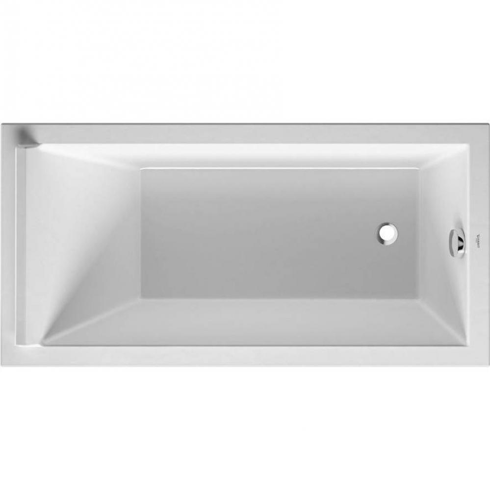 Starck Drop-In Bathtub White