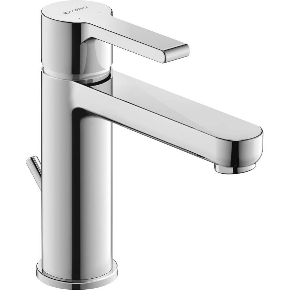 Duravit B.2 6 7/8'' Single Hole Bathroom Sink Faucet in Chrome, Drain Included