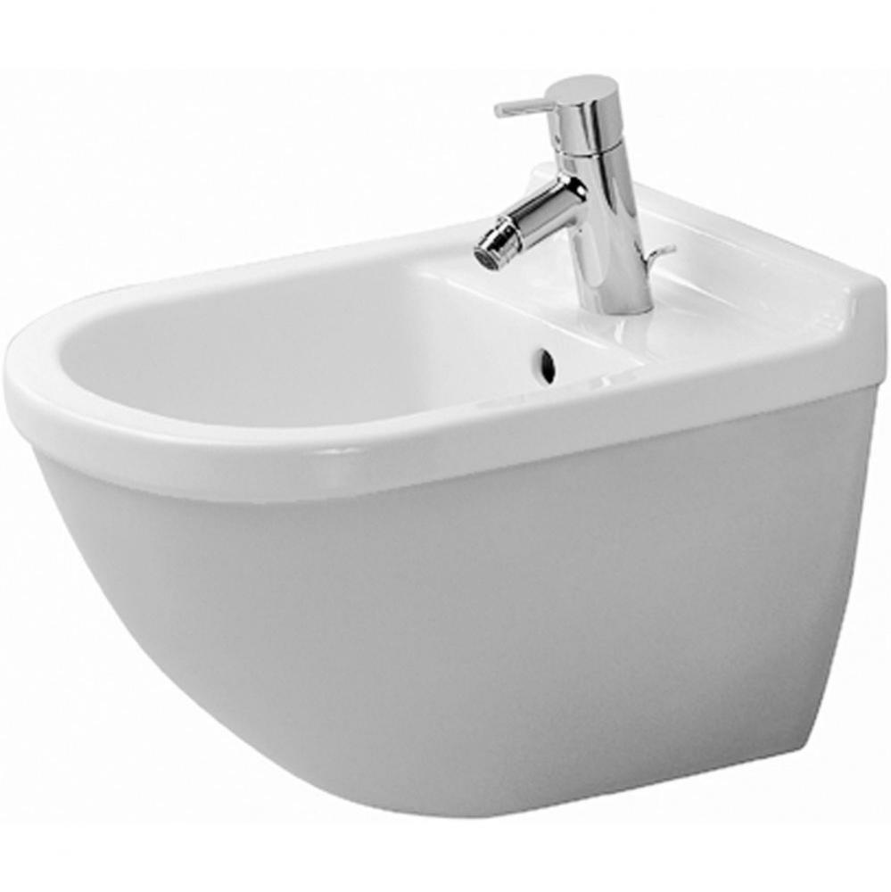 Duravit Starck 3 Wall-Mounted Bidet  White WonderGliss